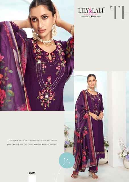 Lily & Lali Mishka Viscouse Silk Kurti Combo 6 pcs Catalogue