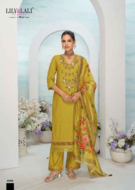 Lily & Lali Mishka Viscouse Silk Kurti Combo 6 pcs Catalogue