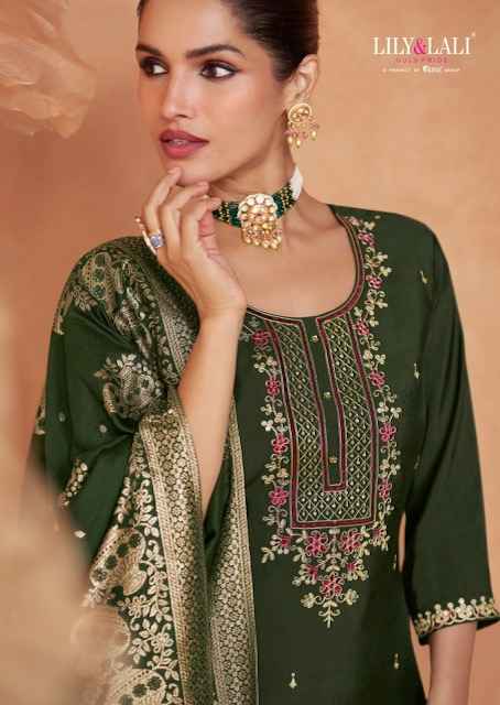 Lily & Lali Shiny Viscouse Kurti Combo 6 pcs Catalogue