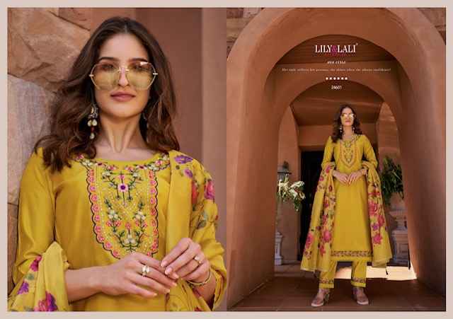 Lily & Lali Srivalli Vol 2 Viscouse Kurti Combo 6 pcs Catalogue