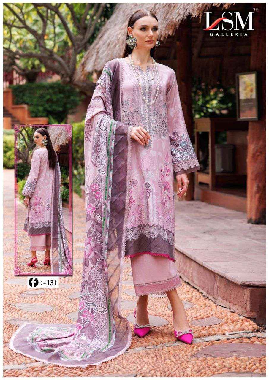 LSM Galleria Firdous Queen Lawn Vol 13 Readymade Lawn Cotton Dress 6 pcs Catalogue