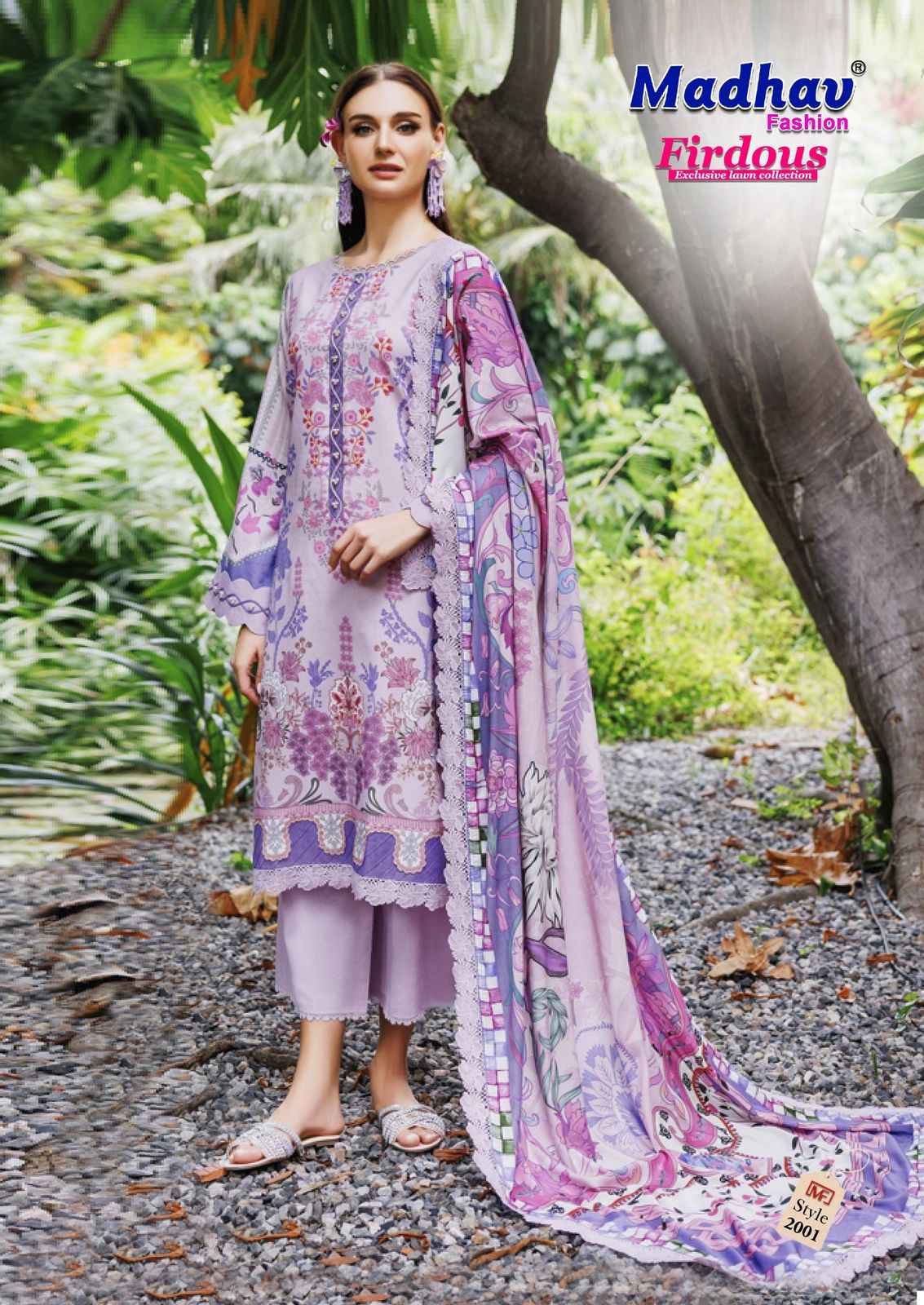 Madhav Fashion Firdous Vol 2 Cotton Dress Material 6 pcs Catalogue