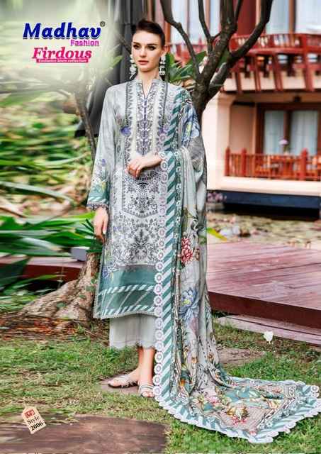 Madhav Fashion Firdous Vol 2 Cotton Dress Material 6 pcs Catalogue