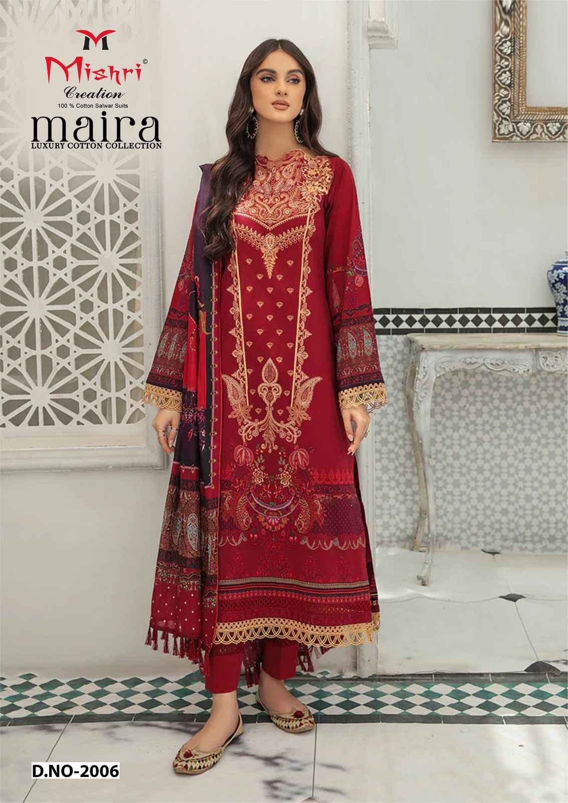 Mishri Creation Maira Vol 2 Cotton Dress Material 6 pcs Catalogue