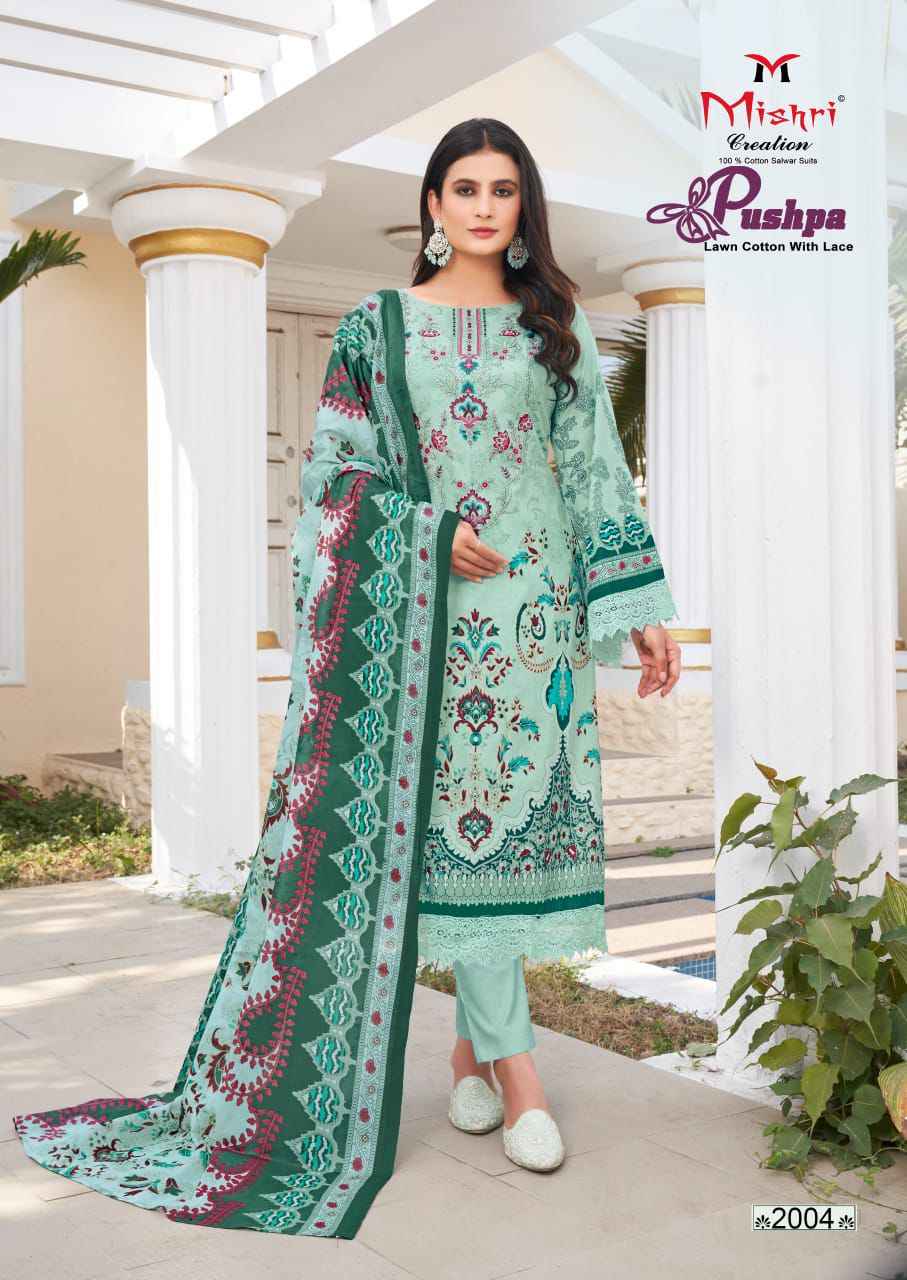Mishri Creation Pushpa Vol 2 Cotton Dress Material 6 pcs Catalogue