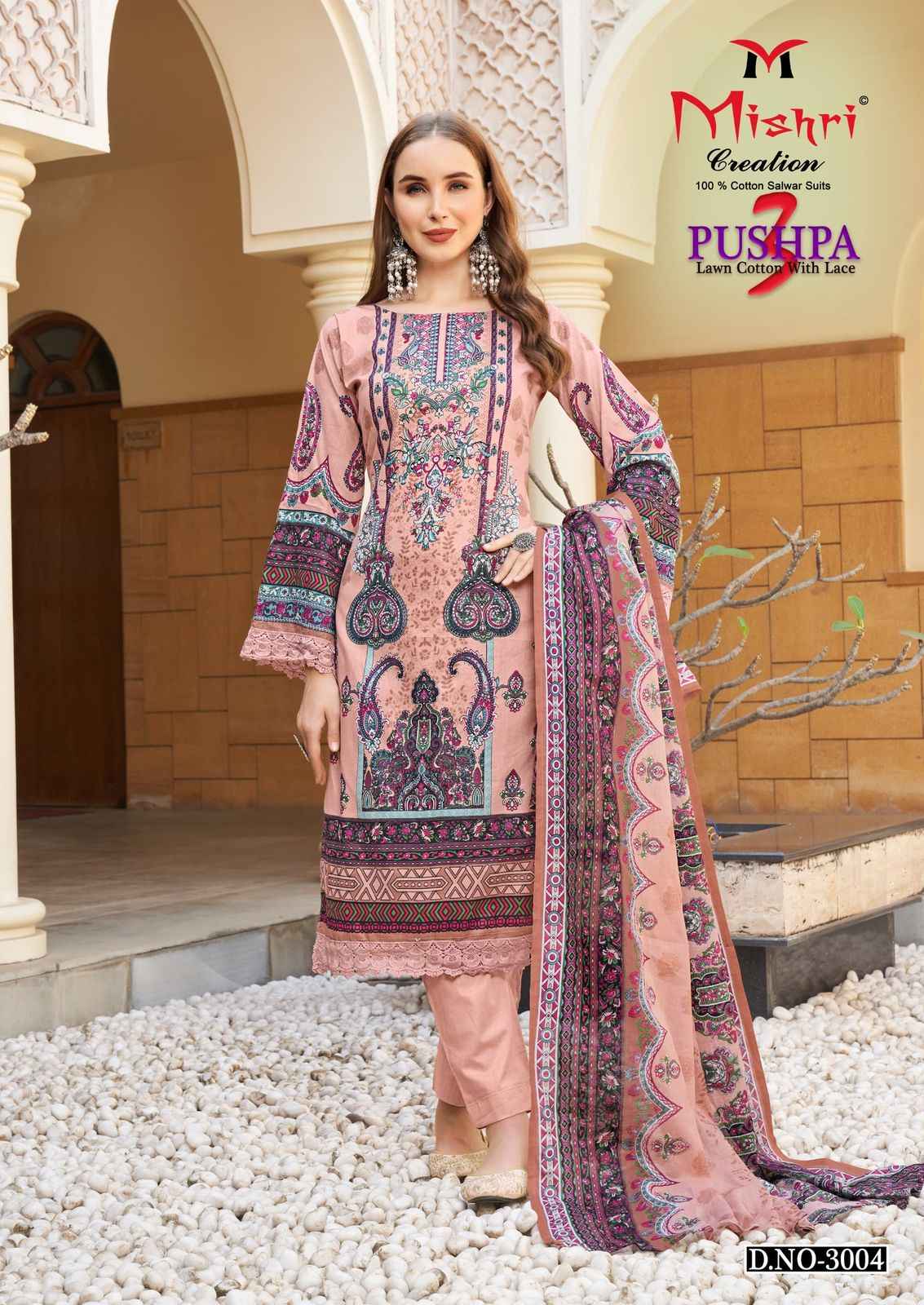 Mishri Creation Pushpa Vol 3 Cotton Dress Material 6 pcs Catalogue