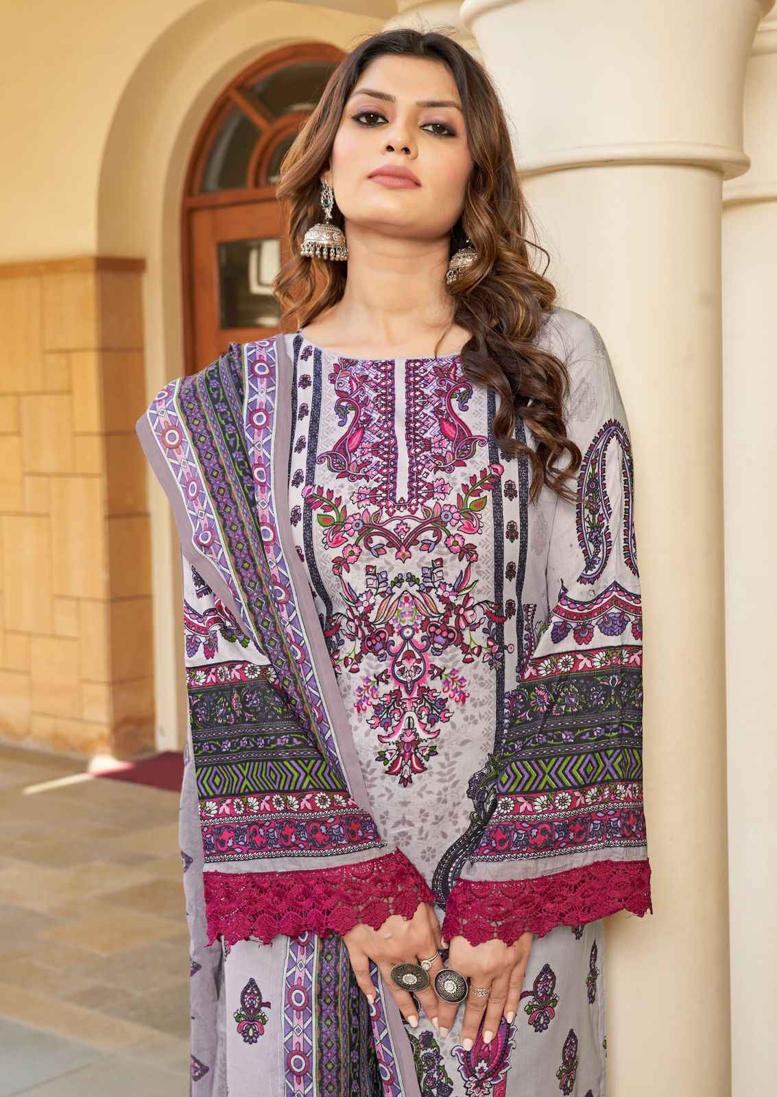 Mishri Creation Pushpa Vol 3 Cotton Dress Material 6 pcs Catalogue