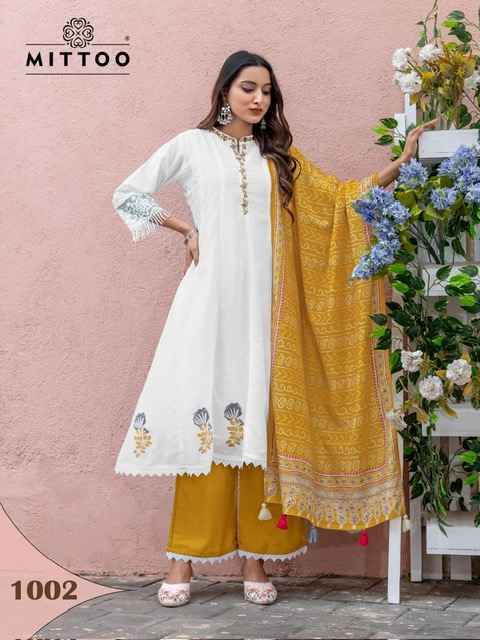 Mittoo Baarati Vichitra Kurti Combo 4 pcs Catalogue