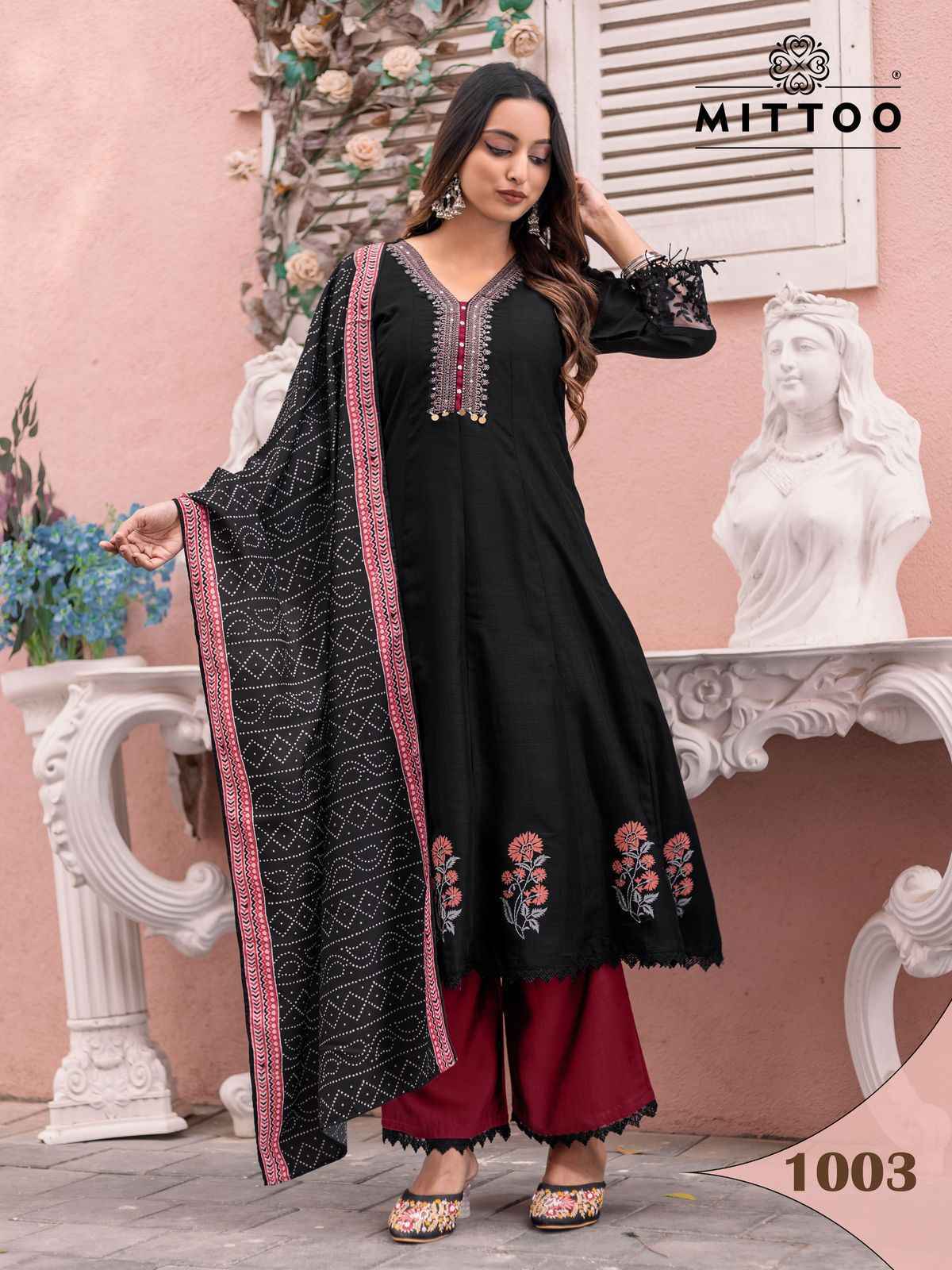 Mittoo Baarati Vichitra Kurti Combo 4 pcs Catalogue