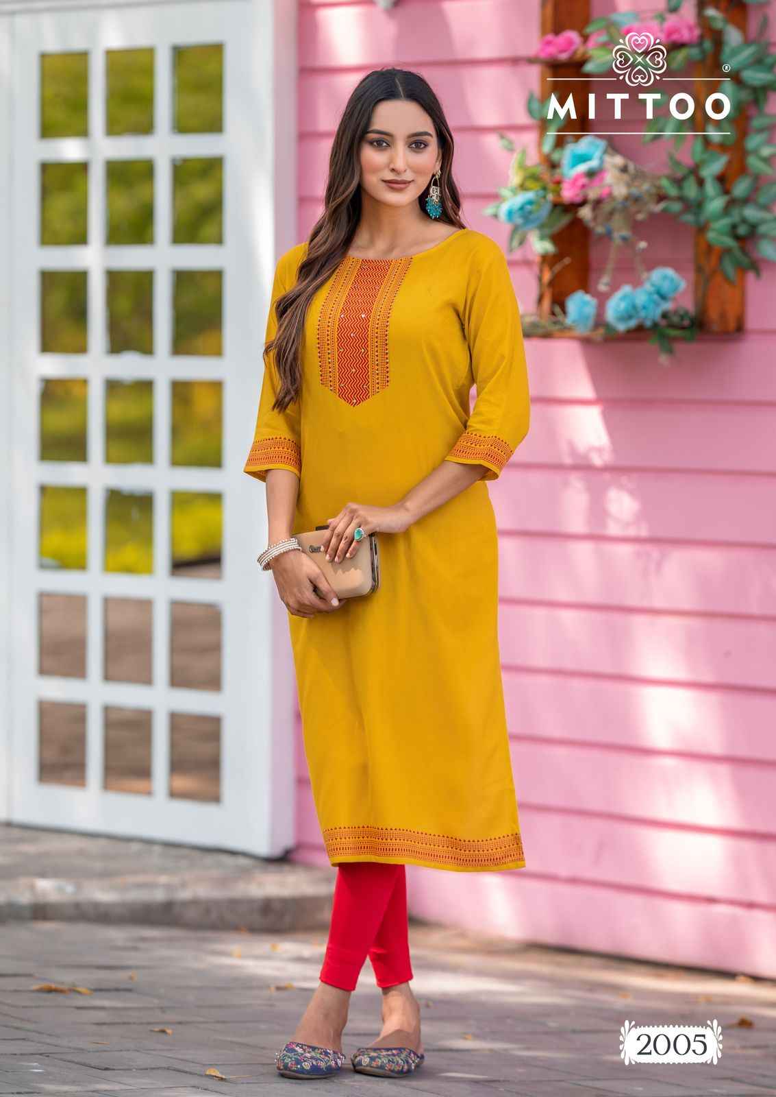 Mittoo Siyaa Viscouse Kurti Combo 6 pcs Catalogue