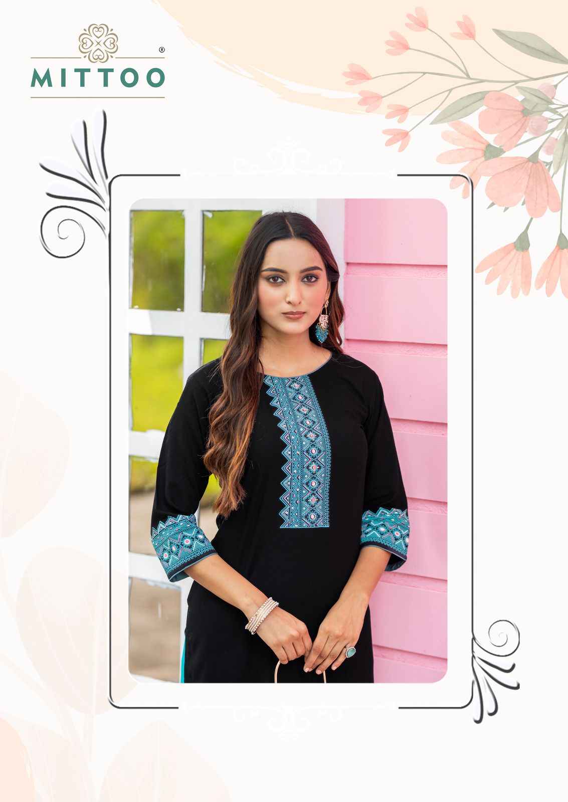Mittoo Siyaa Viscouse Kurti Combo 6 pcs Catalogue