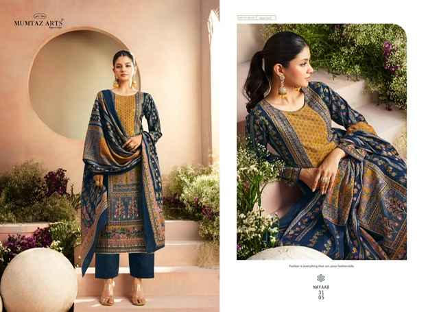 Mumtaz Arts Nayaab Vol 4 Viscose Musline Dress Material 6 pcs Catalogue