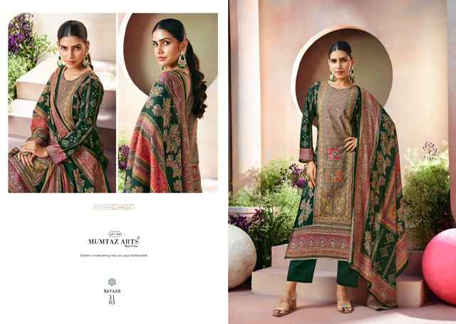 Mumtaz Arts Nayaab Vol 4 Viscose Musline Dress Material 6 pcs Catalogue