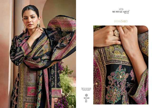 Mumtaz Arts Nayaab Vol 4 Viscose Musline Dress Material 6 pcs Catalogue