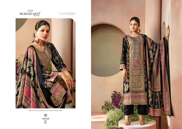 Mumtaz Arts Nayaab Vol 4 Viscose Musline Dress Material 6 pcs Catalogue