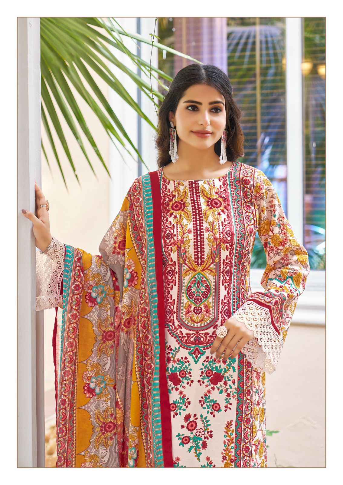 Nafisa Cotton Mahera Karachi Suits Vol 8 Cotton Dress Material 6 pcs Catalogue