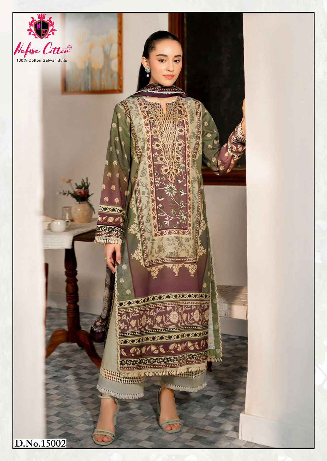 Nafisa Cotton Sahil Vol 15 Cotton Dress Material 6 pcs Catalogue
