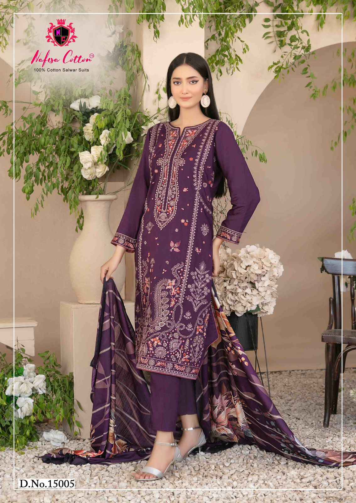 Nafisa Cotton Sahil Vol 15 Cotton Dress Material 6 pcs Catalogue