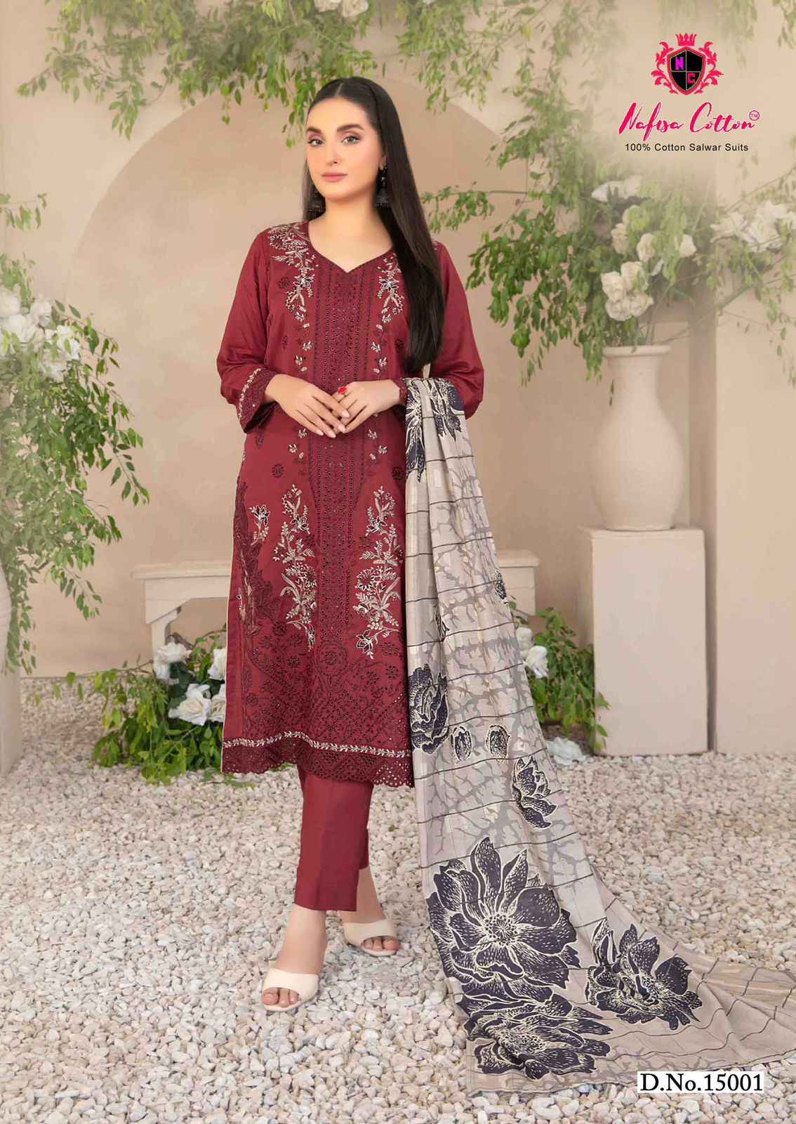 Nafisa Cotton Sahil Vol 15 Cotton Dress Material 6 pcs Catalogue