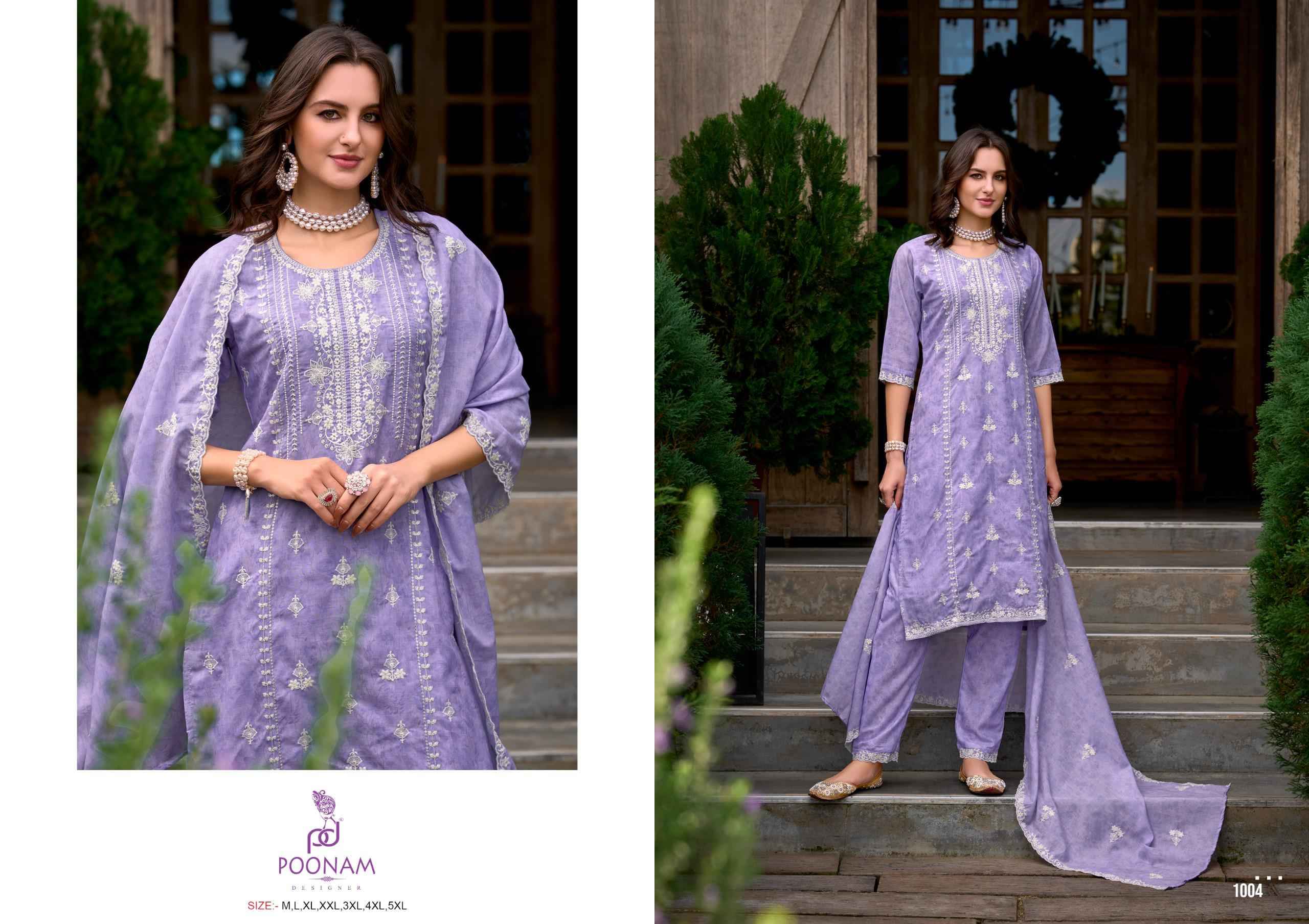 Poonam Designer Lilah Cotton Kurti Combo 4 pcs Catalogue