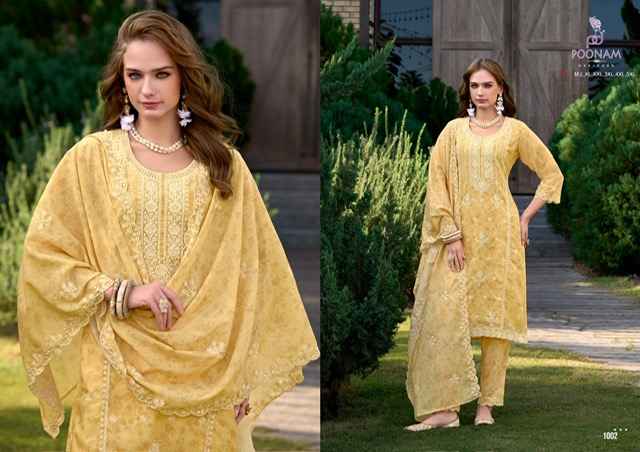Poonam Designer Lilah Cotton Kurti Combo 4 pcs Catalogue