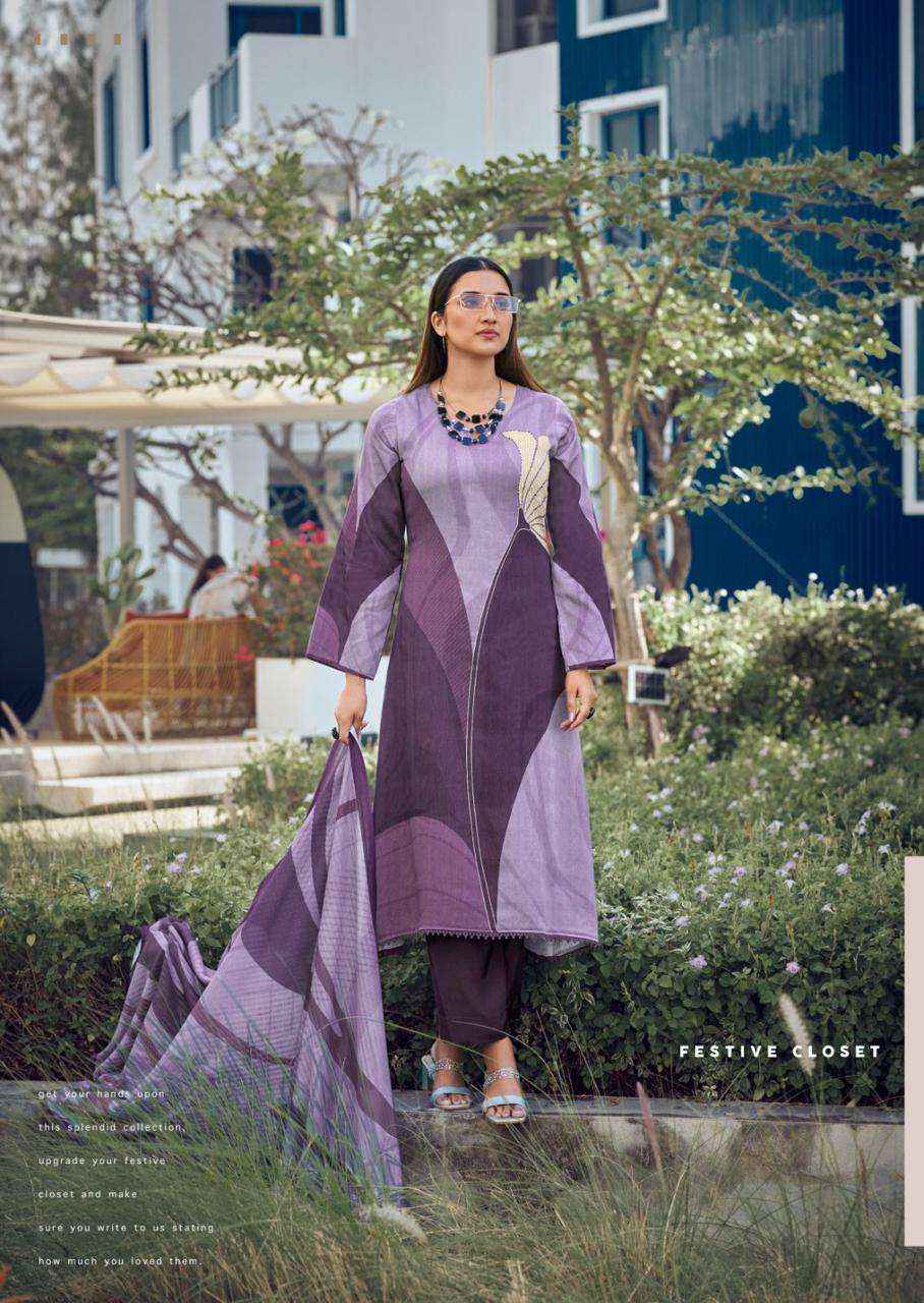 PRM Trendz Amber Jam Cotton Dress Material 6 pcs Catalogue