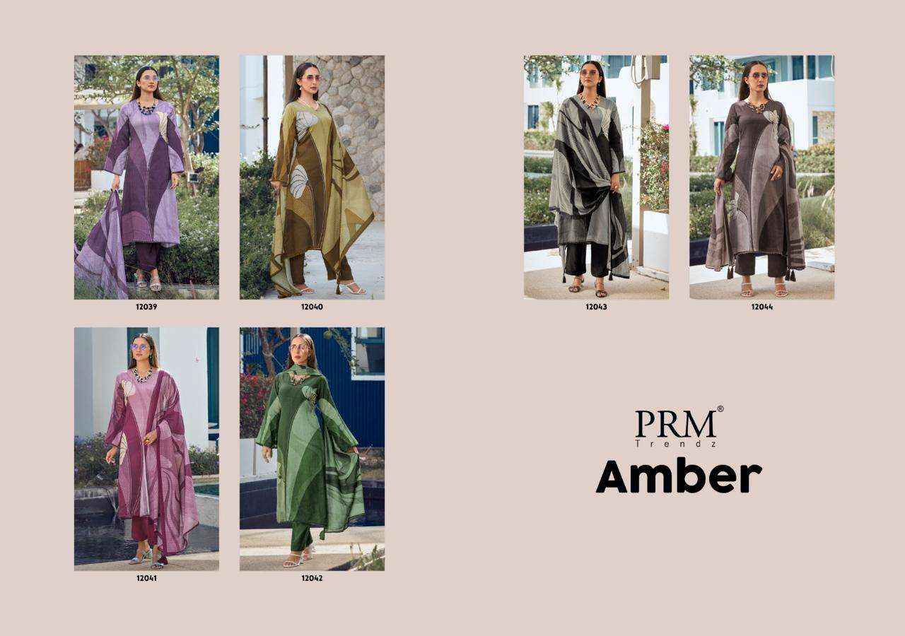 PRM Trendz Amber Jam Cotton Dress Material 6 pcs Catalogue