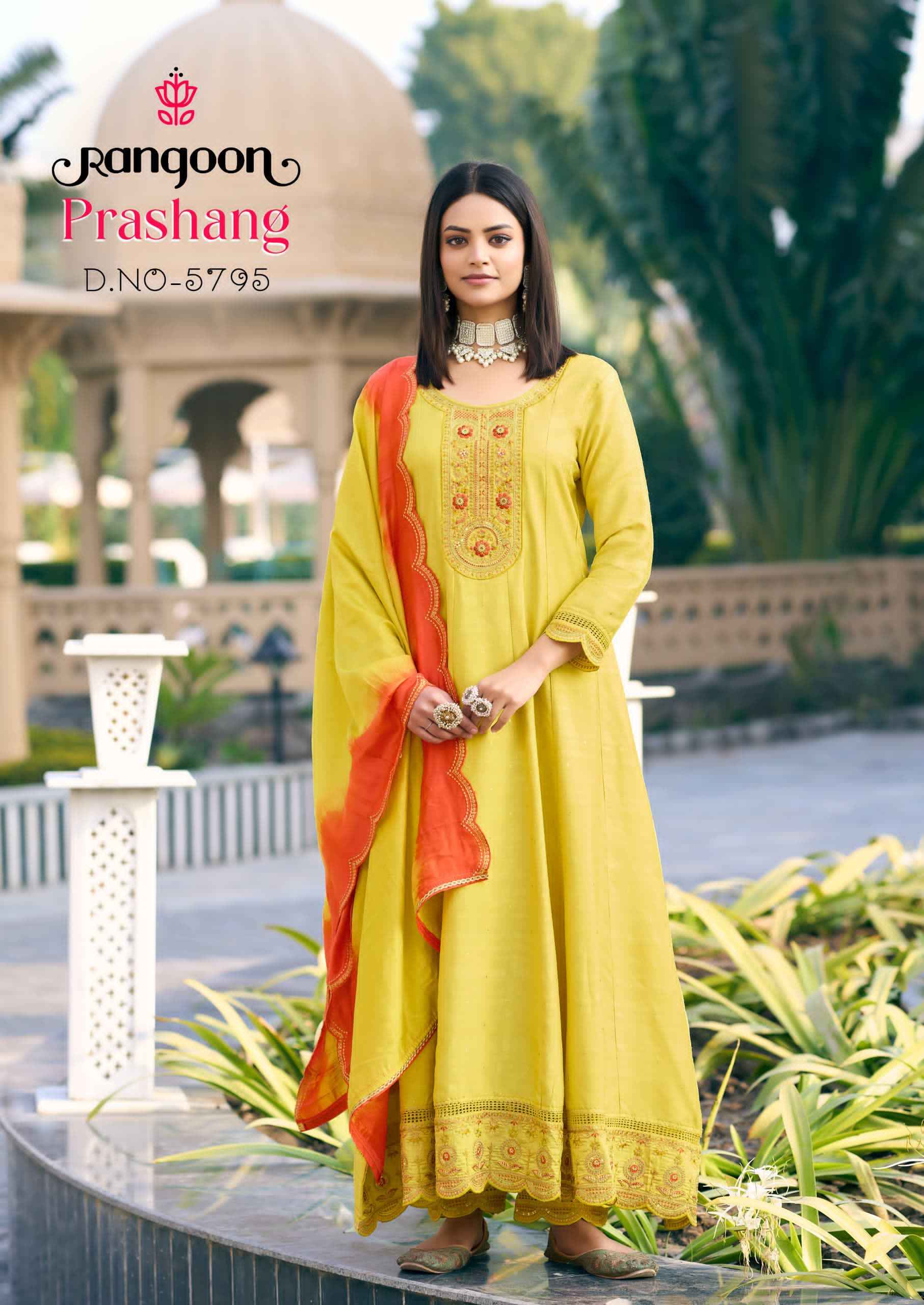 Rangoon Prashang Viscouse Kurti Combo 6 pcs Catalogue
