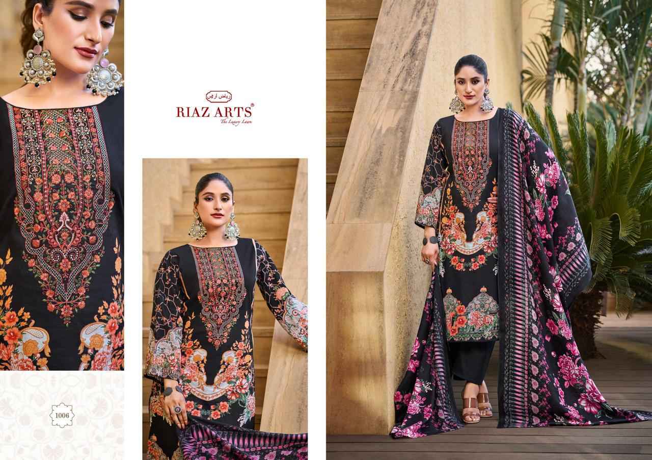 Riaz Rts Riaz Arts Ombre Karachi Lawn Dress Material Reaz Arts Wholesaler