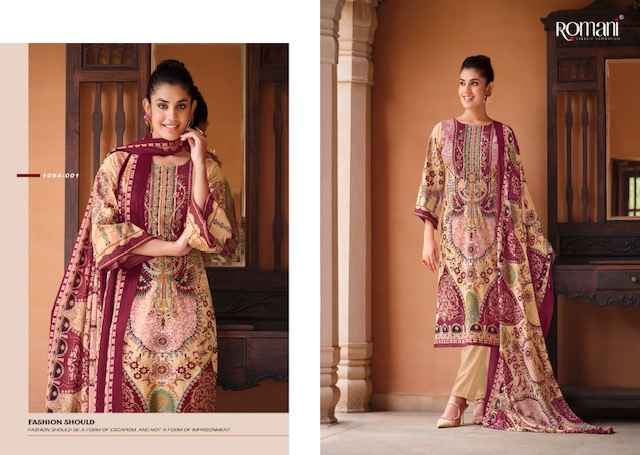 Romani Aarzu Vol 11 Cotton Dress Material 8 pcs Catalogue