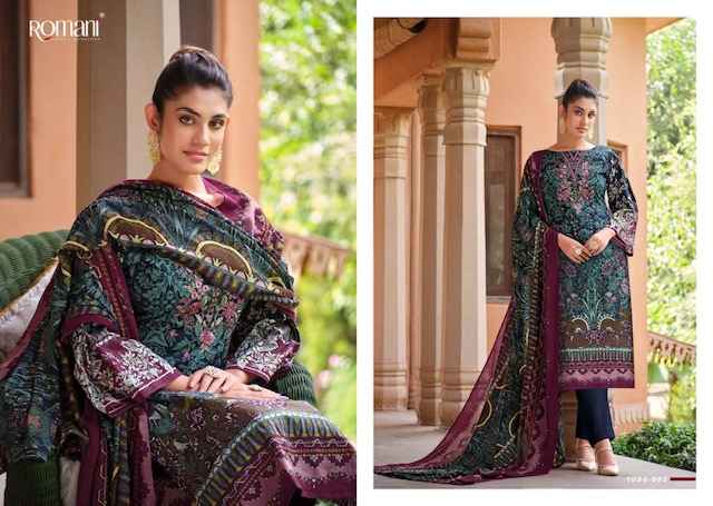 Romani Aarzu Vol 11 Cotton Dress Material 8 pcs Catalogue