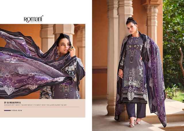 Romani Aarzu Vol 11 Cotton Dress Material 8 pcs Catalogue