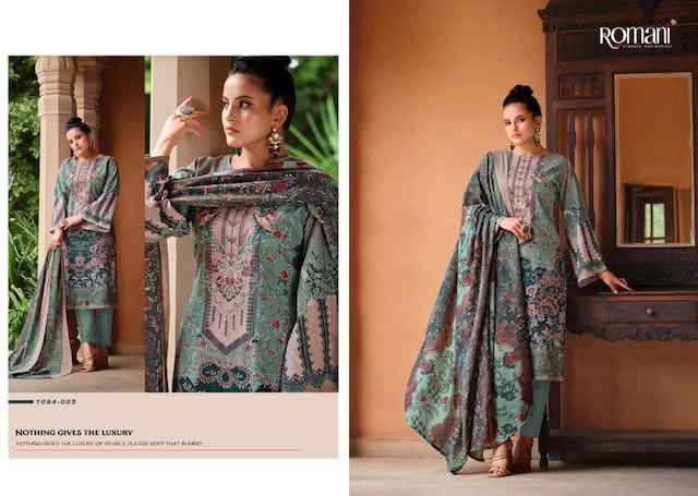Romani Aarzu Vol 11 Cotton Dress Material 8 pcs Catalogue