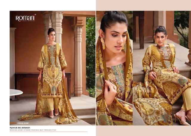 Romani Aarzu Vol 11 Cotton Dress Material 8 pcs Catalogue