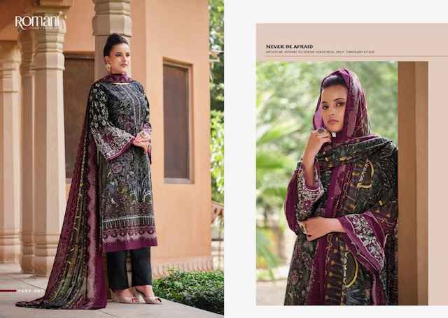 Romani Aarzu Vol 11 Cotton Dress Material 8 pcs Catalogue