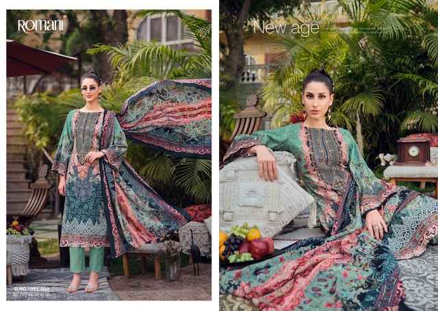Romani Aarzu Vol 12 Cotton Dress Material 8 pcs Catalogue