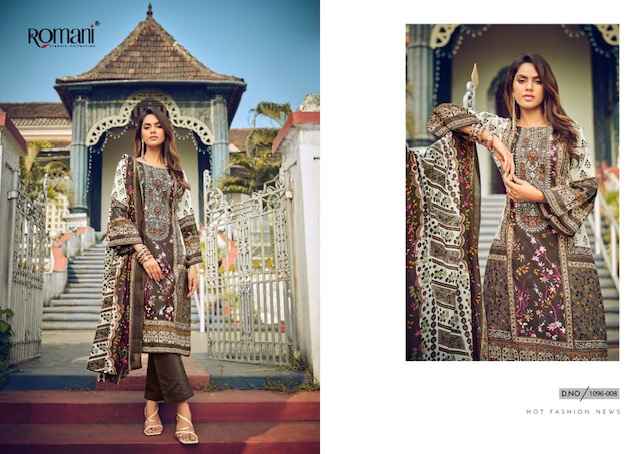 Romani Aarzu Vol 13 Cotton Dress Material 8 pcs Catalogue