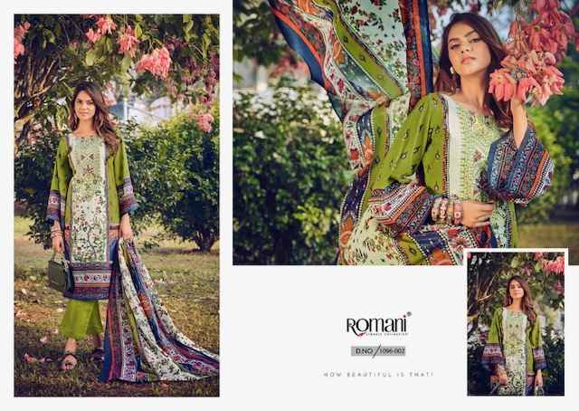 Romani Aarzu Vol 13 Cotton Dress Material 8 pcs Catalogue