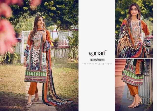 Romani Aarzu Vol 13 Cotton Dress Material 8 pcs Catalogue