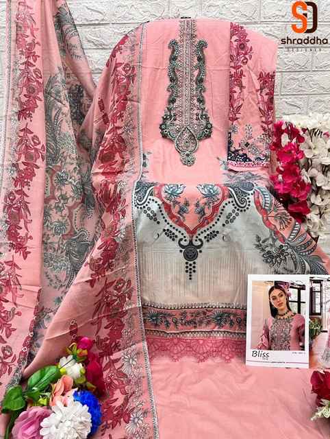 Shraddha Designer Bliss Vol 6 Lawn Cotton Dress Material 4 pcs Catalogue