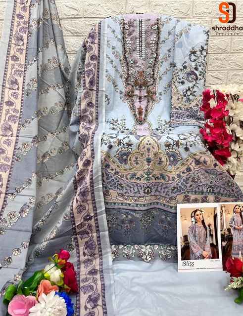 Shraddha Designer Bliss Vol 6 Lawn Cotton Dress Material 4 pcs Catalogue