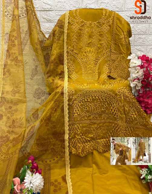 Shraddha Designer Mariya B Nx Vol 2 Cotton Dress Material 4 pcs Catalogue