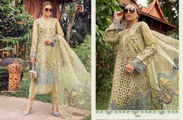 Shraddha Designer Mariya B Nx Vol 2 Cotton Dress Material 4 pcs Catalogue