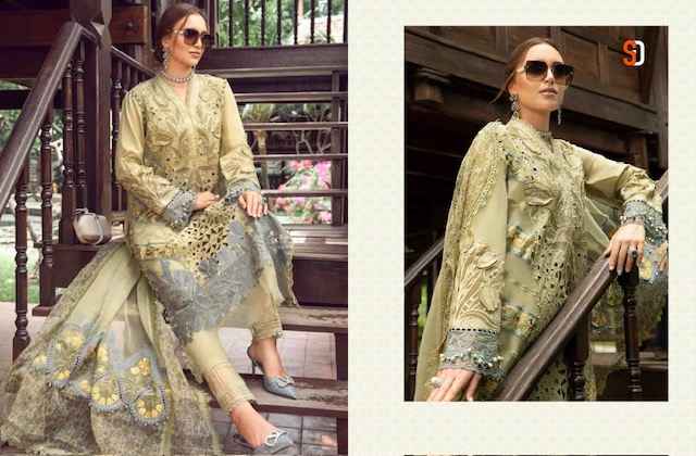 Shraddha Designer Mariya B Nx Vol 2 Cotton Dress Material 4 pcs Catalogue
