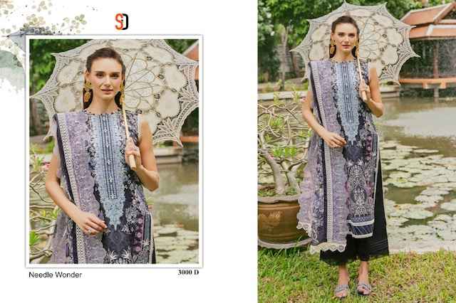 Shraddha Designer Needle Wonder Vol 3 Cotton Dress Material 4 pcs Catalogue