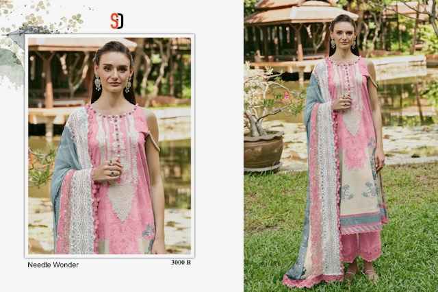 Shraddha Designer Needle Wonder Vol 3 Cotton Dress Material 4 pcs Catalogue