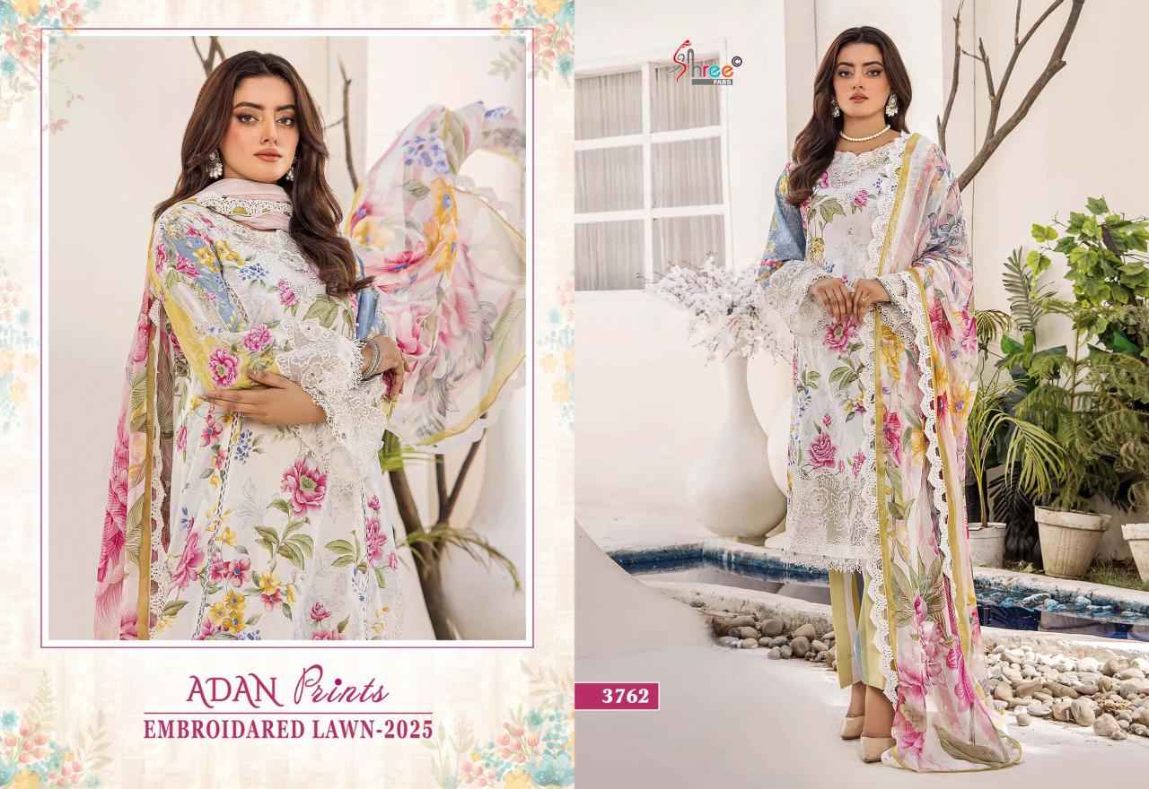 Shree Fabs Adan Prints Cotton Dress Material 7 pcs Catalogue