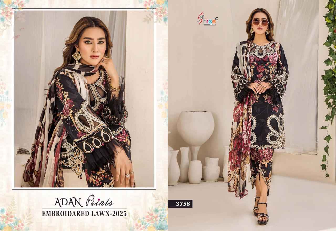 Shree Fabs Adan Prints Cotton Dress Material 7 pcs Catalogue