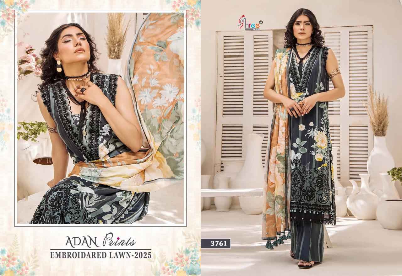 Shree Fabs Adan Prints Cotton Dress Material 7 pcs Catalogue