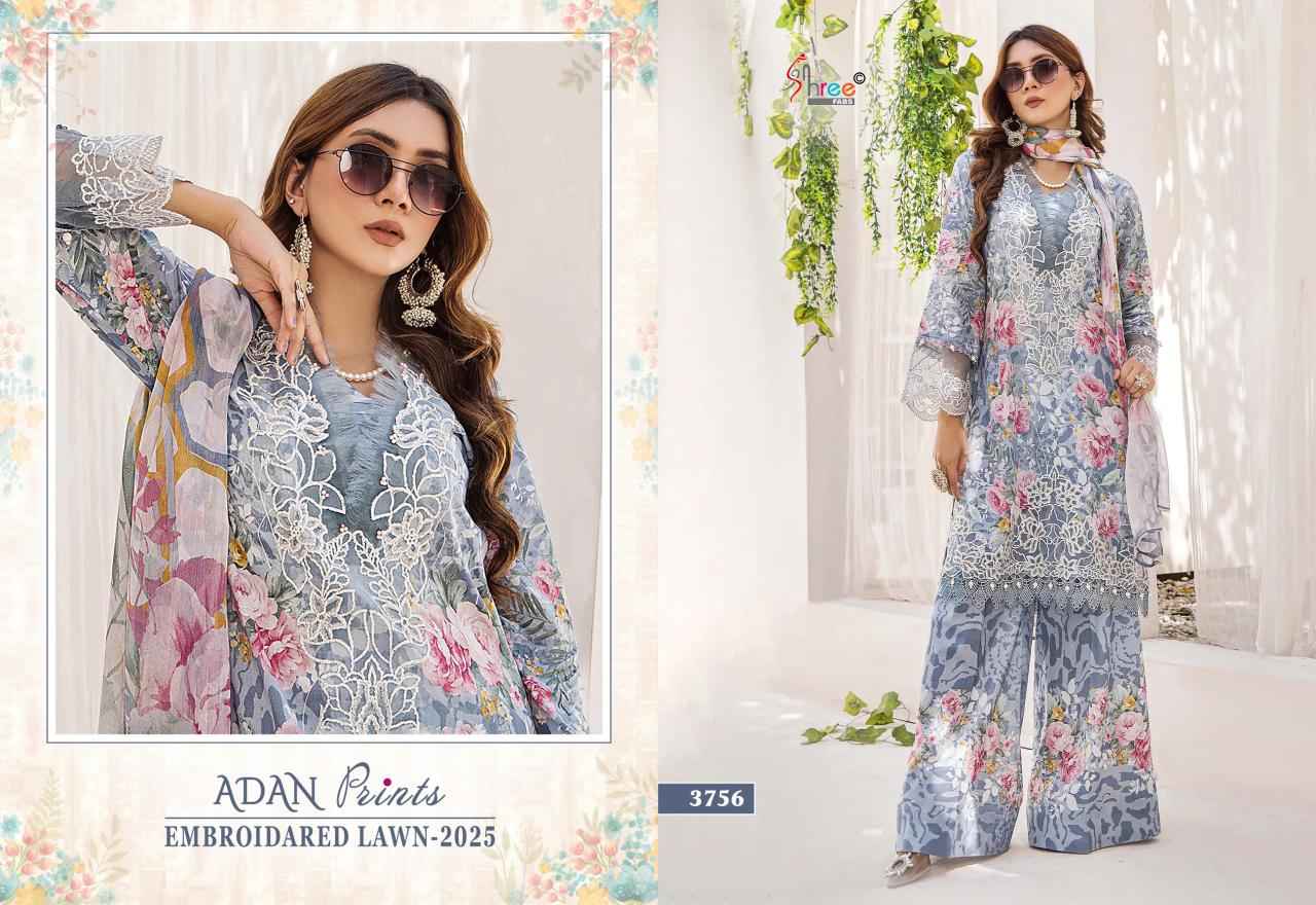 Shree Fabs Adan Prints Cotton Dress Material 7 pcs Catalogue